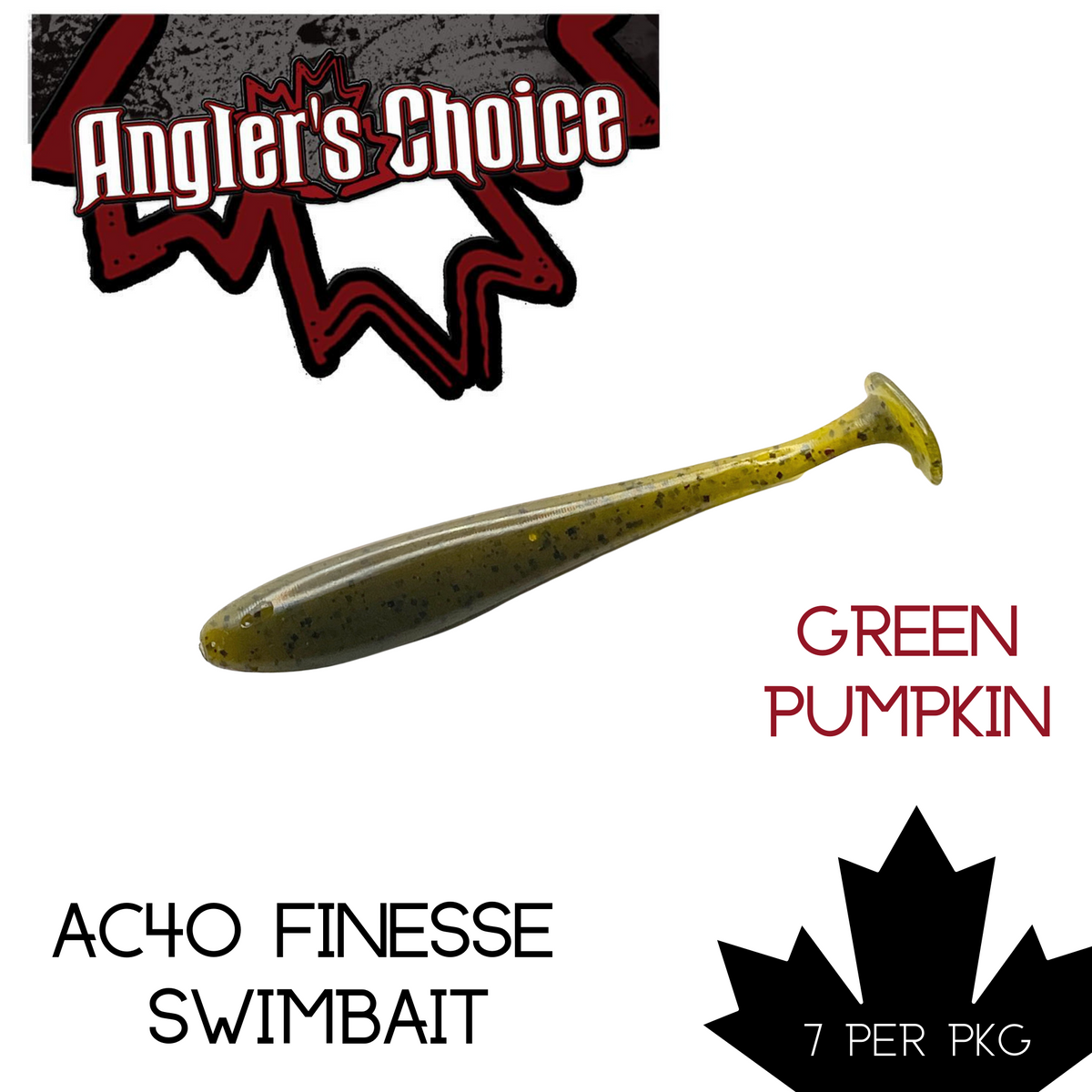 ANGLER'S CHOICE AC 40 FINESSE SWIMBAIT – Tackle Terminal