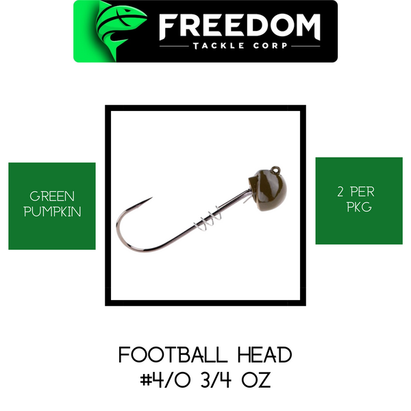Freedom Tackle Hydra Hybrid Swimbait Head 3/4 oz / Hot Shad