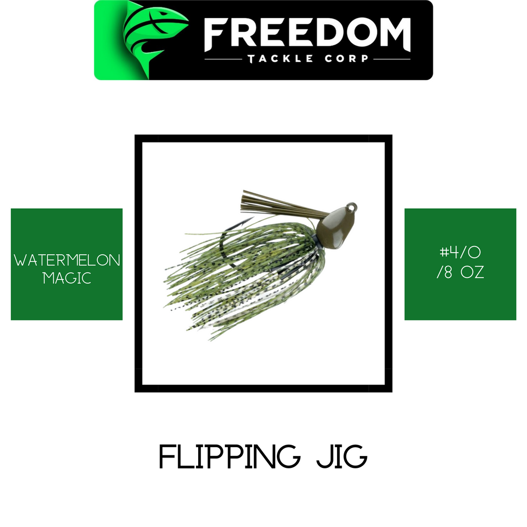 FREEDOM TACKLE Flipping Jig #4/0 3/8oz – Tackle Terminal