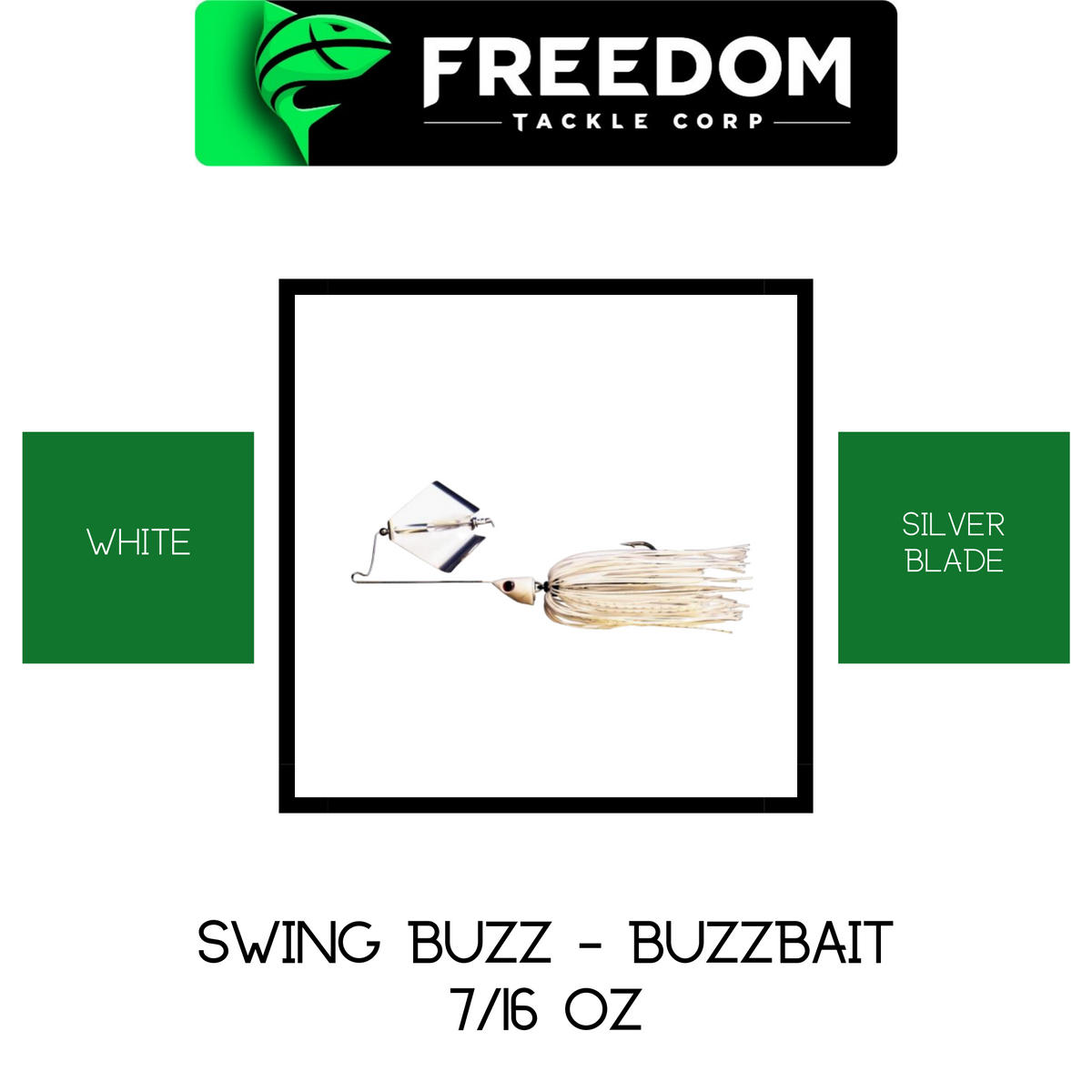 FREEDOM TACKLE Swing Buzz Buzzbait – Tackle Terminal