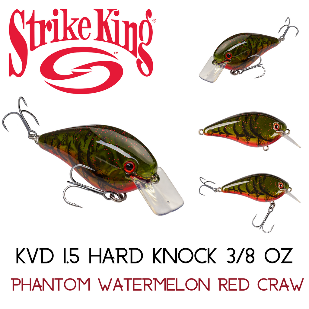 Strike King KVD 1.5 Hard Knock 3/8 OZ – Tackle Terminal