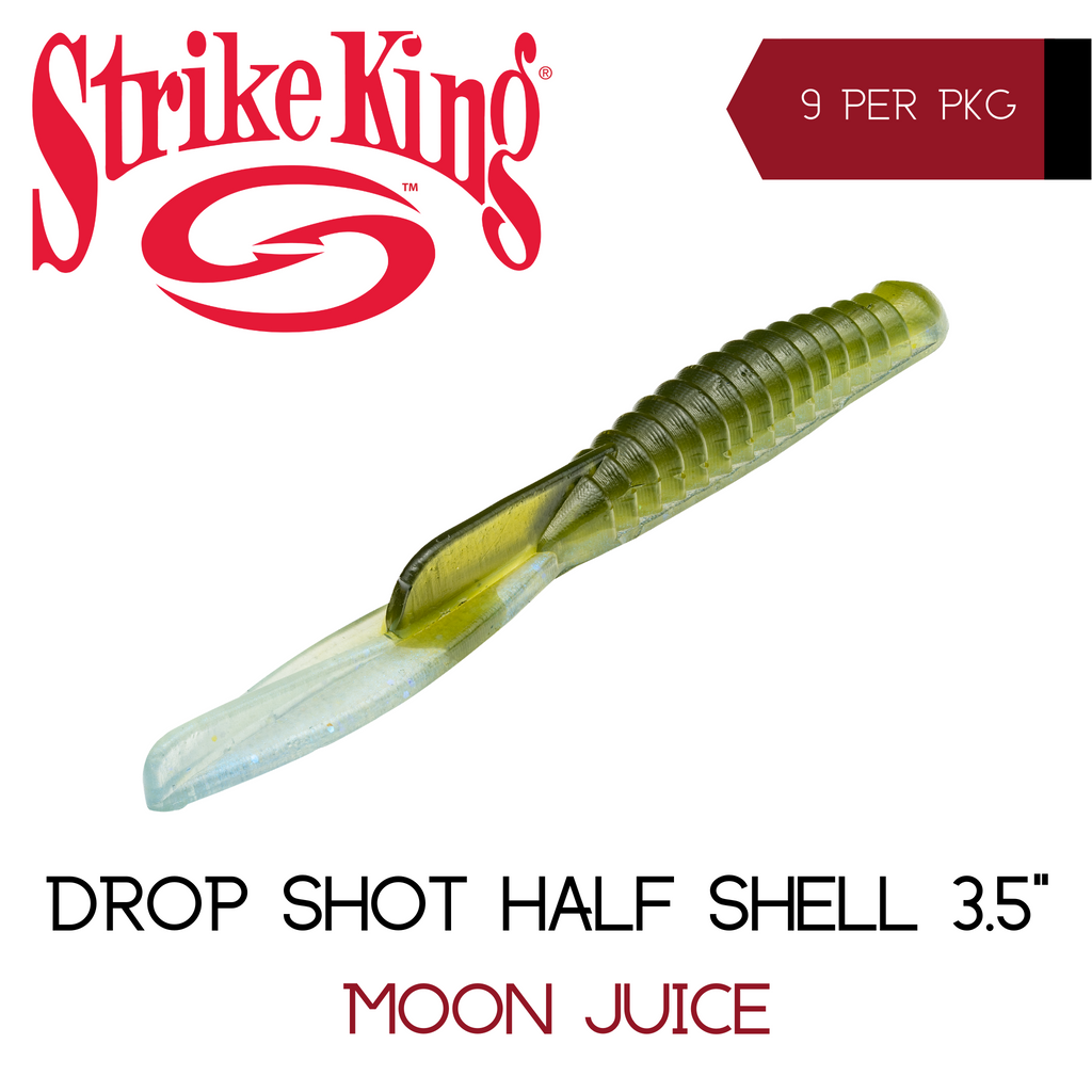 STRIKE KING Drop Shot Half Shell 3.5 – Tackle Terminal