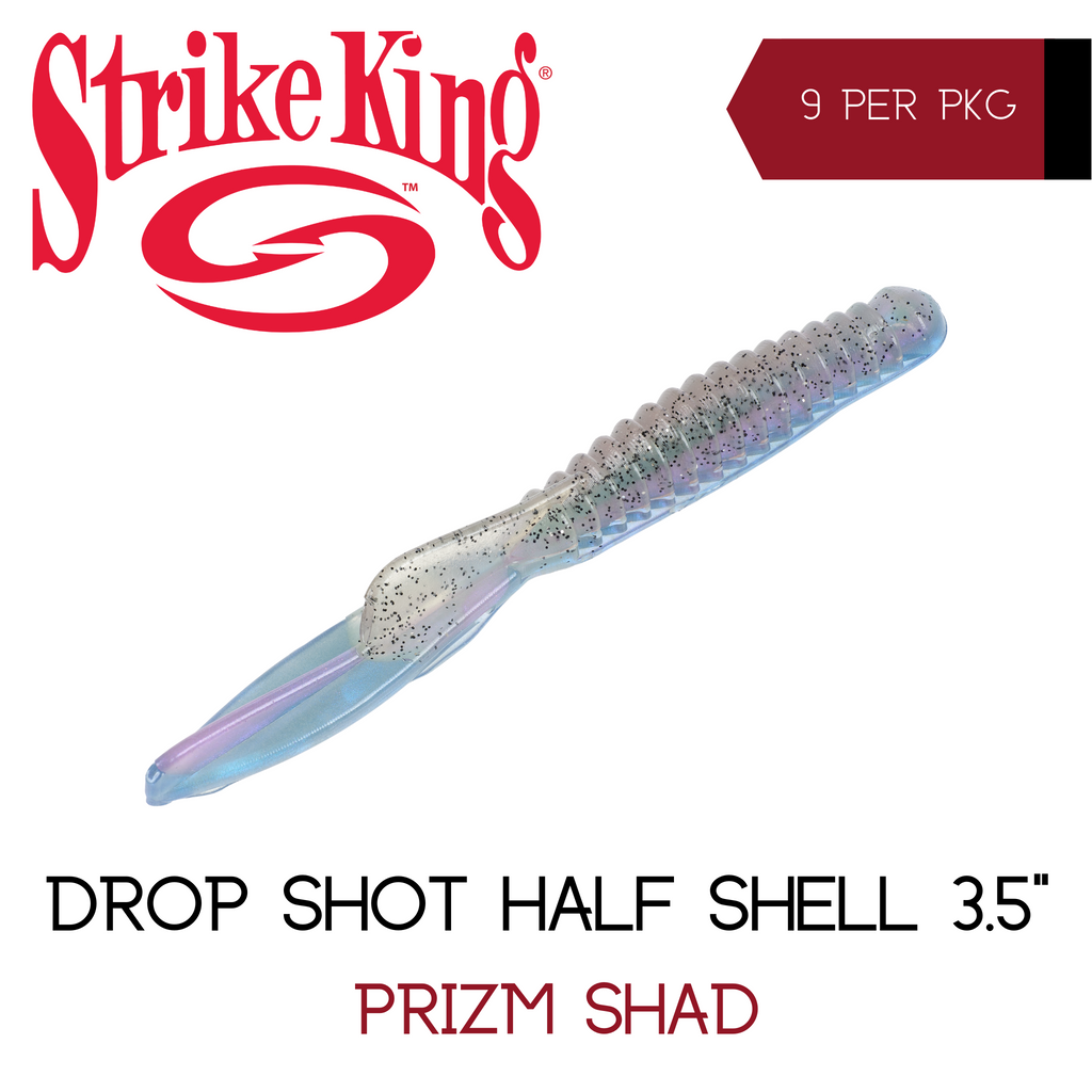 Strike King KVD Drop Shot Half Shell 3.5 - Boutique l'Archerot