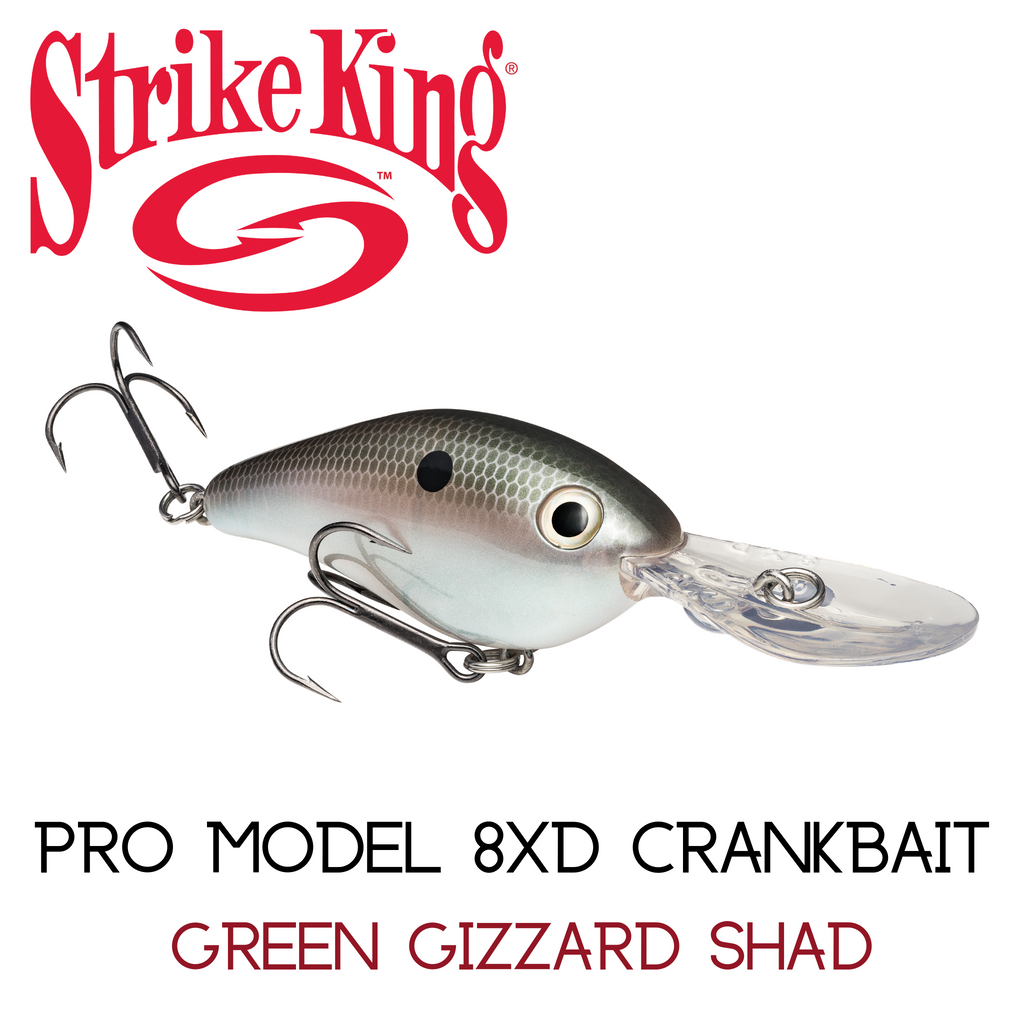 Strike King Pro Model 8XD Crankbait – Tackle Terminal